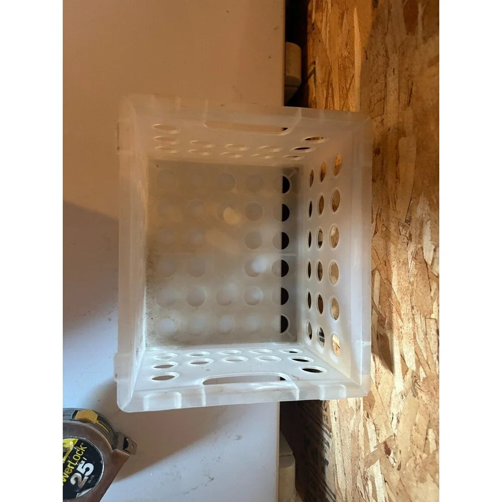 Plastic Storage Crate – Multiple Colors & Sizes – Clean, Durable, Ready to Use